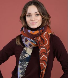 Bufanda de lana GABY - - Storiatipic Bufanda de lana GABY - - Storiatipic