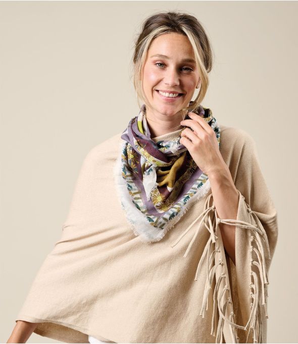 PAOLA Piazza grande in Modal, Cashmere - - Storiatipic