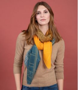 GLOSS Wol, Zijden Sjaal - - Storiatipic GLOSS Wol, Zijden Sjaal - - Storiatipic