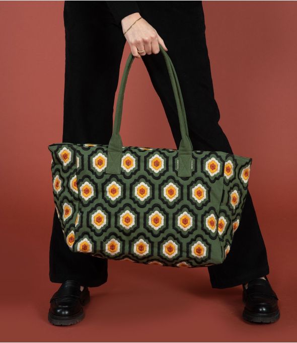 CRUISE BRODERIE Borsa in cotone - - Storiatipic