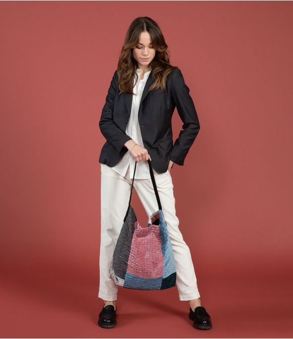 DODO KANTHA Bolso de Algodón - - Storiatipic