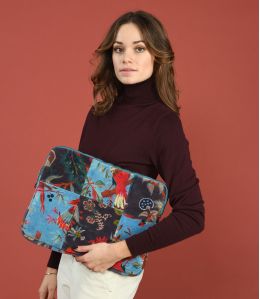 LAPTOP PATCHWORK Pochette d'ordinateur en Coton - - Storiatipic LAPTOP PATCHWORK Pochette d'ordinateur en Coton - - Storiatipic