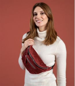 BANANE VELOURS ROUGE Banane en Viscose - - Storiatipic BANANE VELOURS ROUGE Banane en Viscose - - Storiatipic