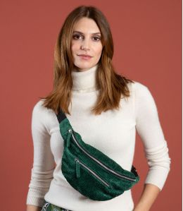 BANANE VELOURS SAPIN Banane en Viscose - - Storiatipic BANANE VELOURS SAPIN Banane en Viscose - - Storiatipic