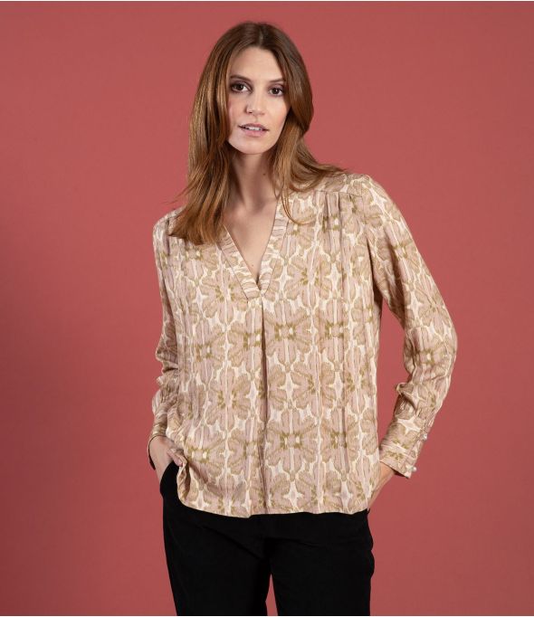 SARA MARGOT ROSE Blouse en Viscose - 1