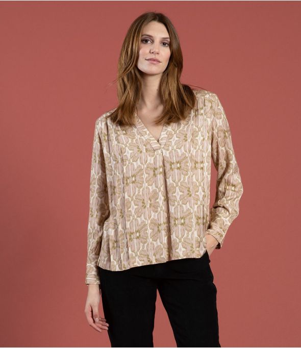 SARA MARGOT ROSE Blouse en Viscose - 1