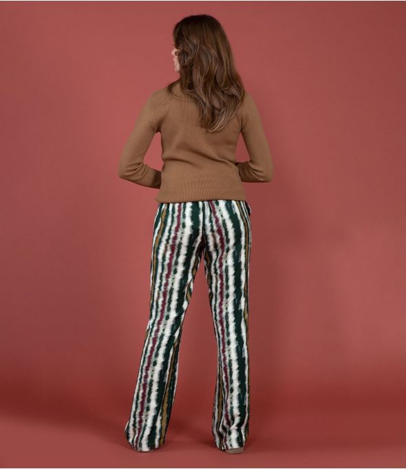 SASHA LUCE SAPIN Pantalón de viscosa - - Storiatipic