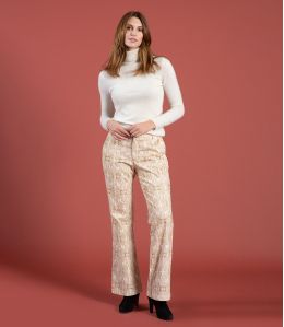 SASHA VELOURS MARGOT ROSE Pantalon en Coton - 3