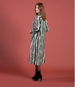 ELENA LUCE SAPIN Robe en Viscose couleur Sapin pour Femme Storiatipic - 2