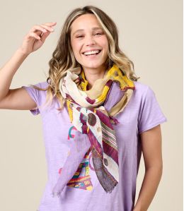 ANAE Foulard en Lin - 12