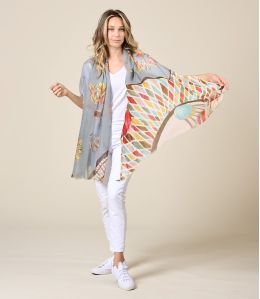 Sciarpa ELFY Modal, Seta - - Storiatipic Sciarpa ELFY Modal, Seta - - Storiatipic