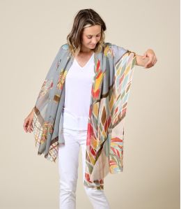 Sciarpa ELFY Modal, Seta - - Storiatipic Sciarpa ELFY Modal, Seta - - Storiatipic