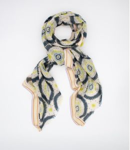 MANDALA Foulard en Laine, Coton - - Storiatipic MANDALA Foulard en Laine, Coton - - Storiatipic