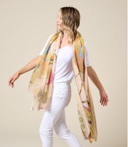 MANON Wool, Katoenen sjaal - - Storiatipic MANON Wool, Katoenen sjaal - - Storiatipic