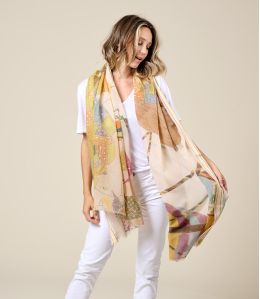 MANON Wool, Katoenen sjaal - - Storiatipic MANON Wool, Katoenen sjaal - - Storiatipic