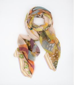 MANON Foulard en Laine, Coton - - Storiatipic MANON Foulard en Laine, Coton - - Storiatipic