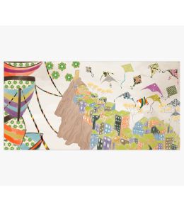 MANON Foulard en Laine, Coton - - Storiatipic MANON Foulard en Laine, Coton - - Storiatipic