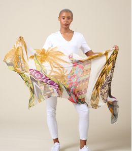OCEAN Foulard en Coton, Modal - - Storiatipic OCEAN Foulard en Coton, Modal - - Storiatipic