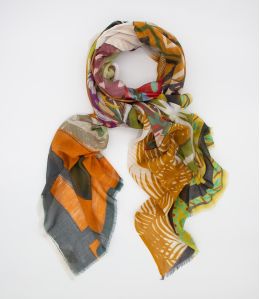OCEAN Foulard en Coton, Modal - - Storiatipic OCEAN Foulard en Coton, Modal - - Storiatipic