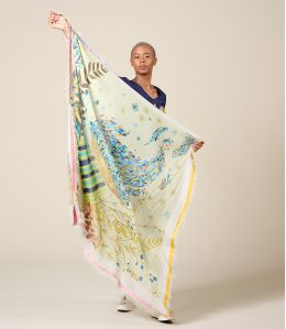 OLYMPE Quadrato Grande in Cotone, Modal - - Storiatipic OLYMPE Quadrato Grande in Cotone, Modal - - Storiatipic