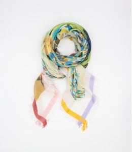 OLYMPE Quadrato Grande in Cotone, Modal - - Storiatipic OLYMPE Quadrato Grande in Cotone, Modal - - Storiatipic