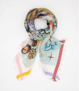 PAIS Quadrato Grande in Cotone, Modal - - Storiatipic