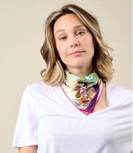 TIARA Zijden Bandana - - Storiatipic TIARA Zijden Bandana - - Storiatipic