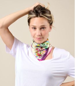 TIARA Zijden Bandana - - Storiatipic TIARA Zijden Bandana - - Storiatipic