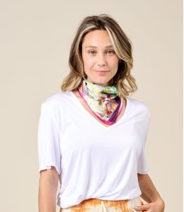 TIARA Zijden Bandana - - Storiatipic TIARA Zijden Bandana - - Storiatipic