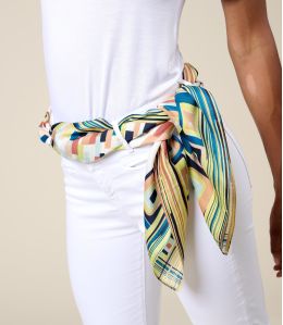 SOIZIC Grand carré in Viscose - - Storiatipic SOIZIC Grand carré in Viscose - - Storiatipic