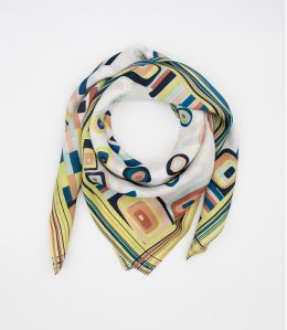 SOIZIC Grand carré in Viscose - - Storiatipic SOIZIC Grand carré in Viscose - - Storiatipic