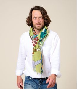 BRISTOL Foulard en Coton - - Storiatipic BRISTOL Foulard en Coton - - Storiatipic