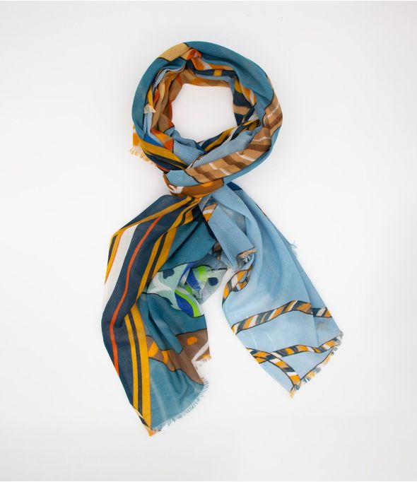 BRISTOL Sciarpa in cotone - - Storiatipic