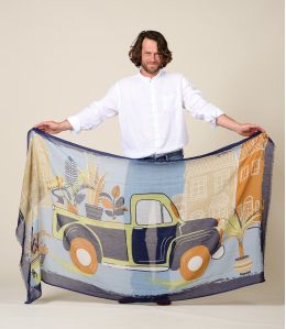 BUGGY Foulard en Coton - - Storiatipic BUGGY Foulard en Coton - - Storiatipic