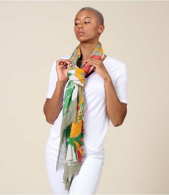 BUGGY Foulard en Coton - - Storiatipic
