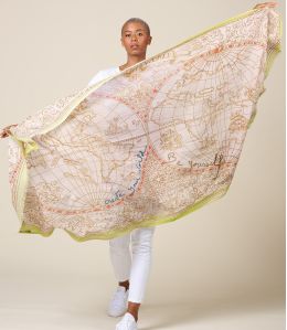 MONDO Foulard en Coton - - Storiatipic MONDO Foulard en Coton - - Storiatipic