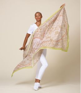 MONDO Foulard en Coton - - Storiatipic MONDO Foulard en Coton - - Storiatipic