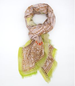 MONDO Foulard en Coton - - Storiatipic MONDO Foulard en Coton - - Storiatipic