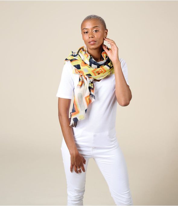 MAGE Foulard en Coton - - Storiatipic