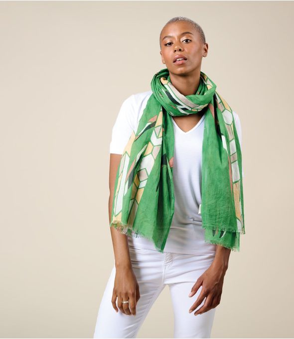 LOTUS Sciarpa in cotone - - Storiatipic