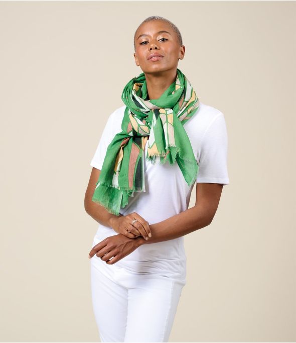 LOTUS Sciarpa in cotone - - Storiatipic