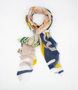 LATINA Cotton Scarf - - Storiatipic LATINA Cotton Scarf - - Storiatipic