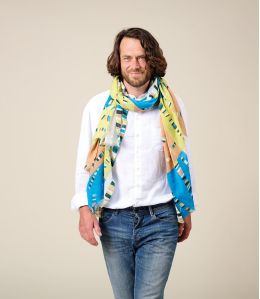 LAGOS Foulard en Coton - - Storiatipic LAGOS Foulard en Coton - - Storiatipic