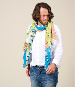 LAGOS Foulard en Coton - - Storiatipic LAGOS Foulard en Coton - - Storiatipic