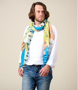 LAGOS Foulard en Coton - - Storiatipic LAGOS Foulard en Coton - - Storiatipic