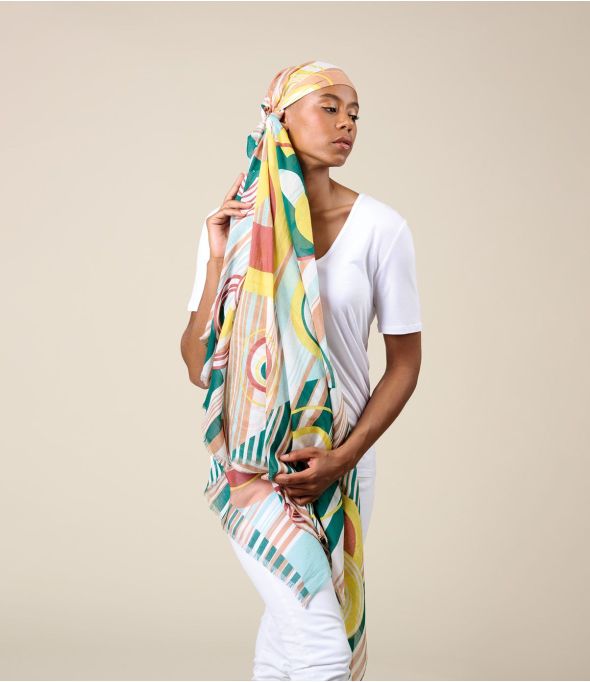 GIPSY Foulard en Coton - - Storiatipic