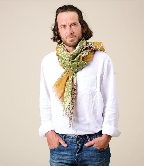 FOXY Foulard en Coton - - Storiatipic