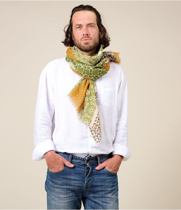 FOXY Foulard en Coton - - Storiatipic