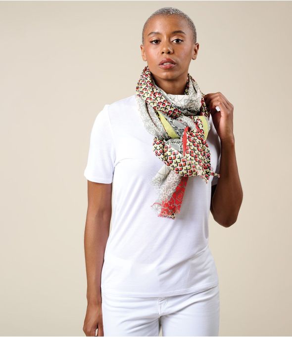 FOXY Sciarpa in cotone - - Storiatipic