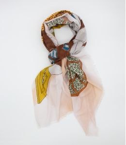 FICUS Foulard en Coton - - Storiatipic FICUS Foulard en Coton - - Storiatipic